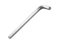 Ключ Г-подібний шестигранний 10 мм, 170*40 мм INTERTOOL HT-1860 