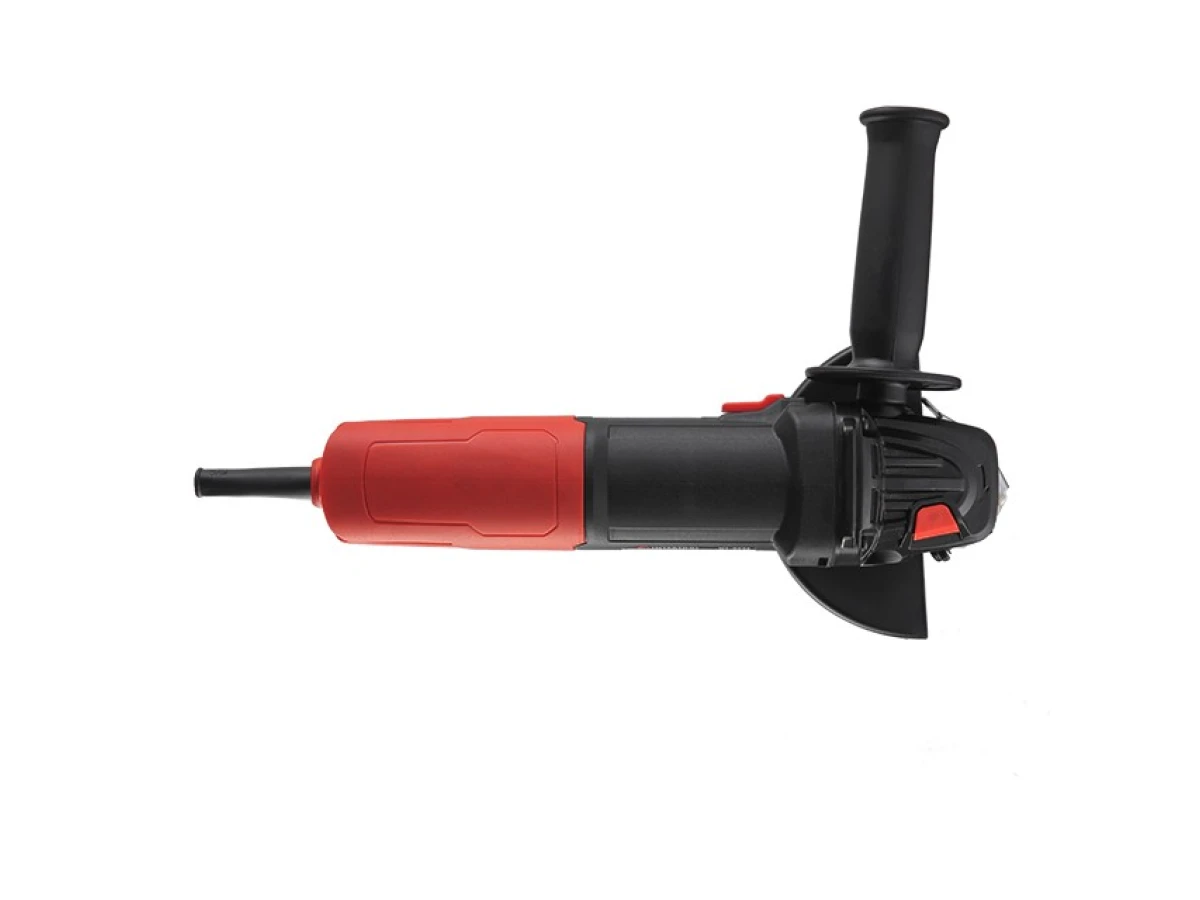 Шліфмашина кутова 1400 Вт, діаметр круга 125 мм, 6000-12200 об/хв., система стабілізації обертів, захист від повторного включення, плавний пуск INTERTOOL WT-0236 