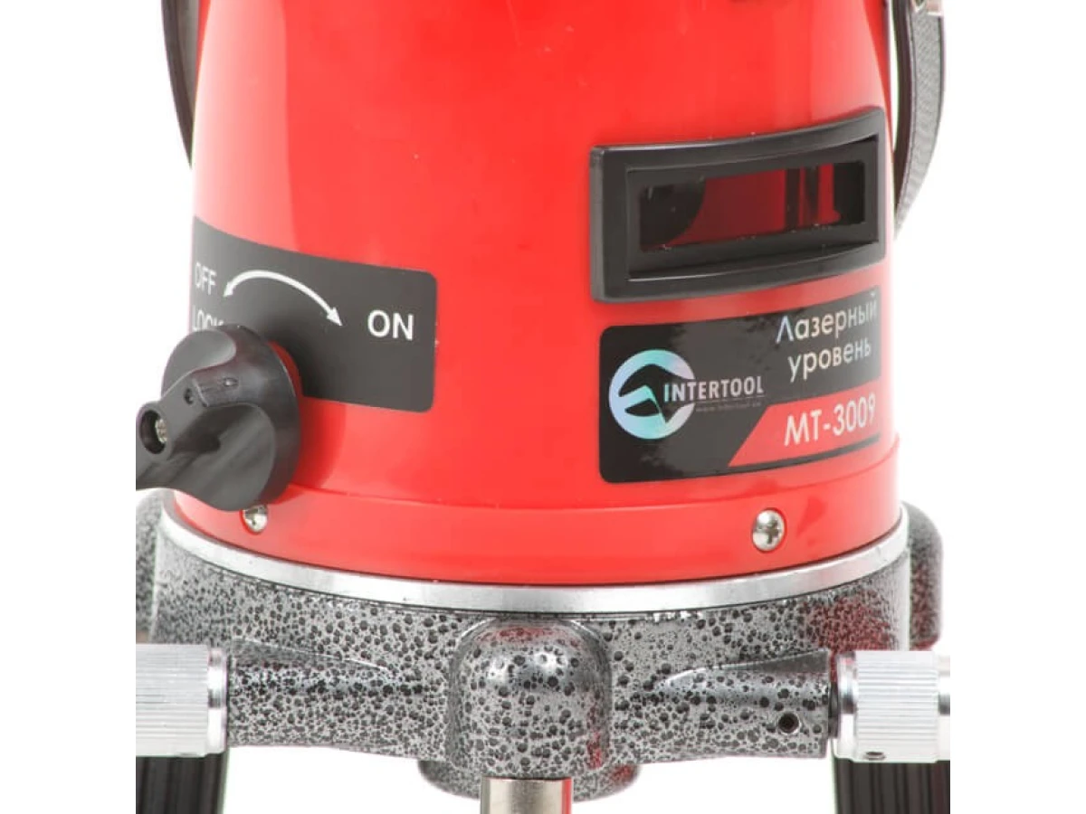 Уровень лазерный 2 лазерные головки INTERTOOL MT-3009 