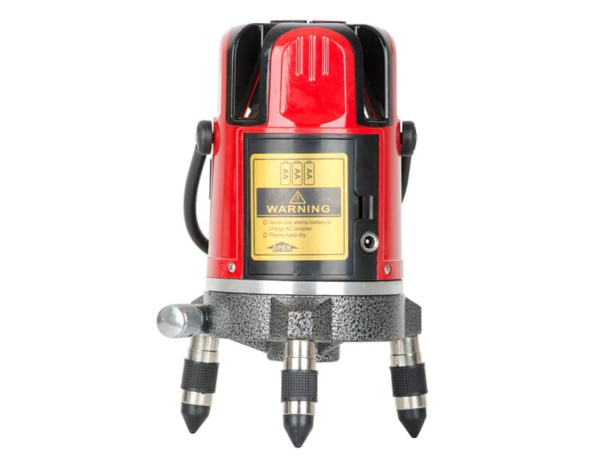 Уровень лазерный проф., 5 лазерных головок, звуковая индикация INTERTOOL MT-3011 