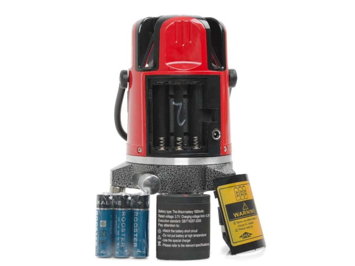 Уровень лазерный проф., 5 лазерных головок, звуковая индикация INTERTOOL MT-3011 