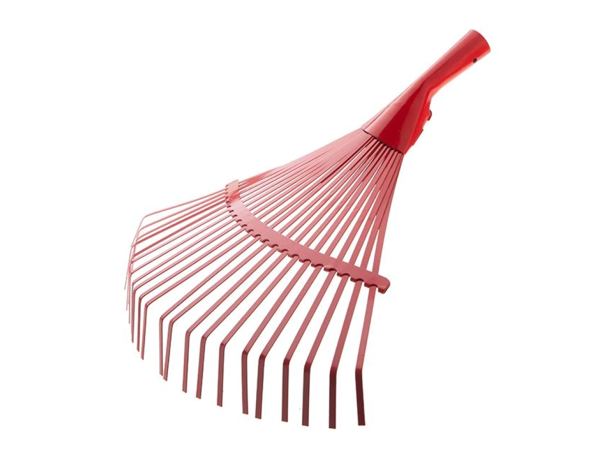 Граблі віялові посилені, 22 пласких прутки INTERTOOL FT-3002 