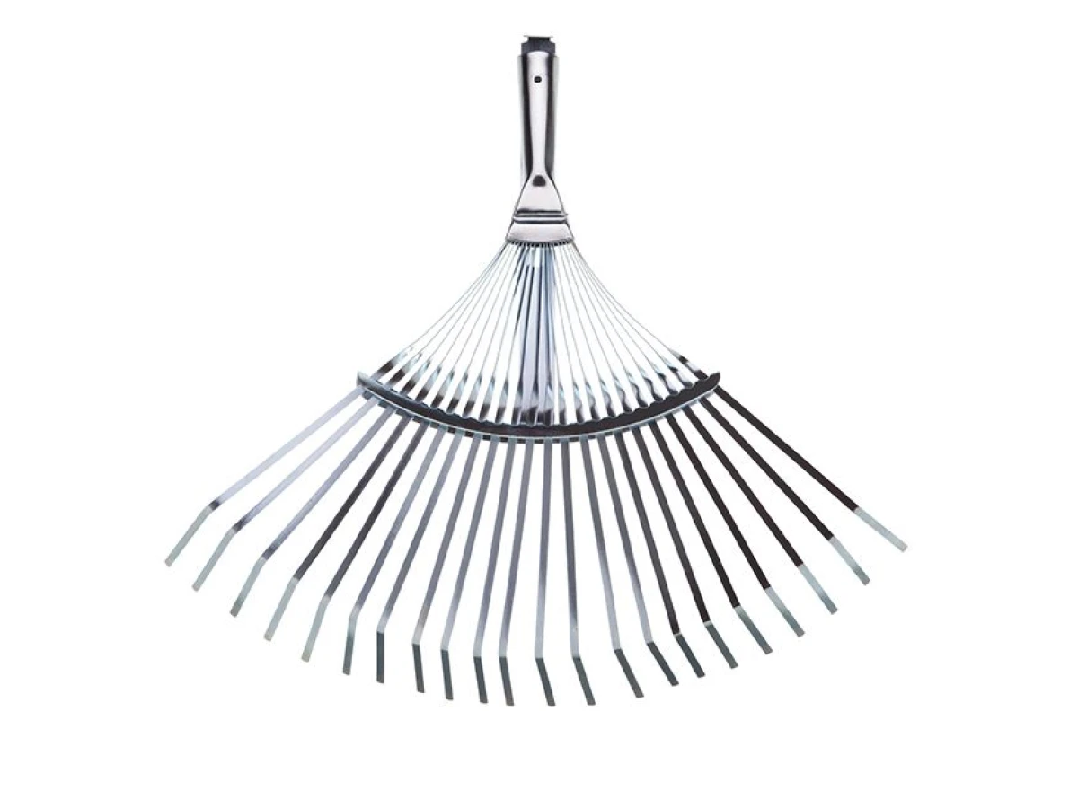 Граблі віялові 22 прути, регулювання ширини робочої поверхні INTERTOOL FT-3005 