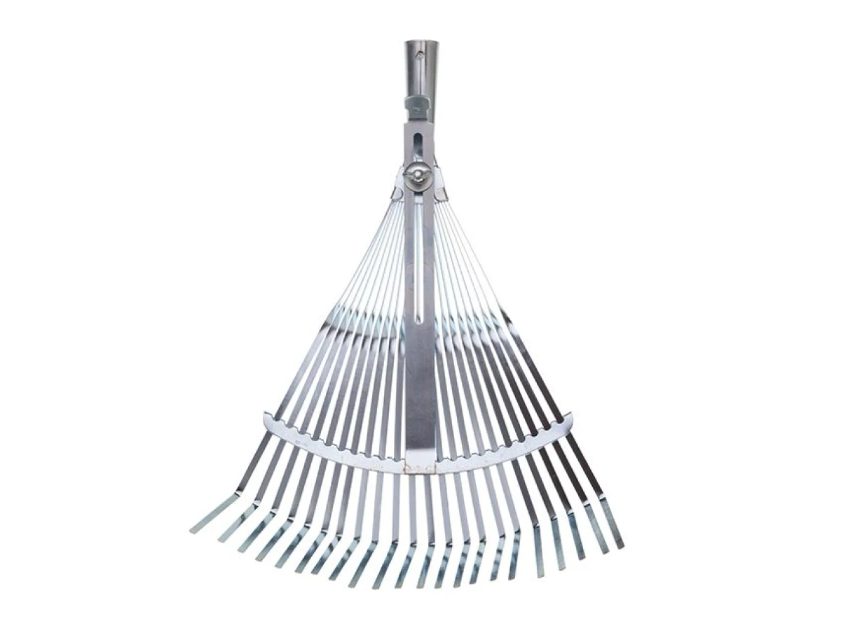 Граблі віялові 22 прути, регулювання ширини робочої поверхні INTERTOOL FT-3005 