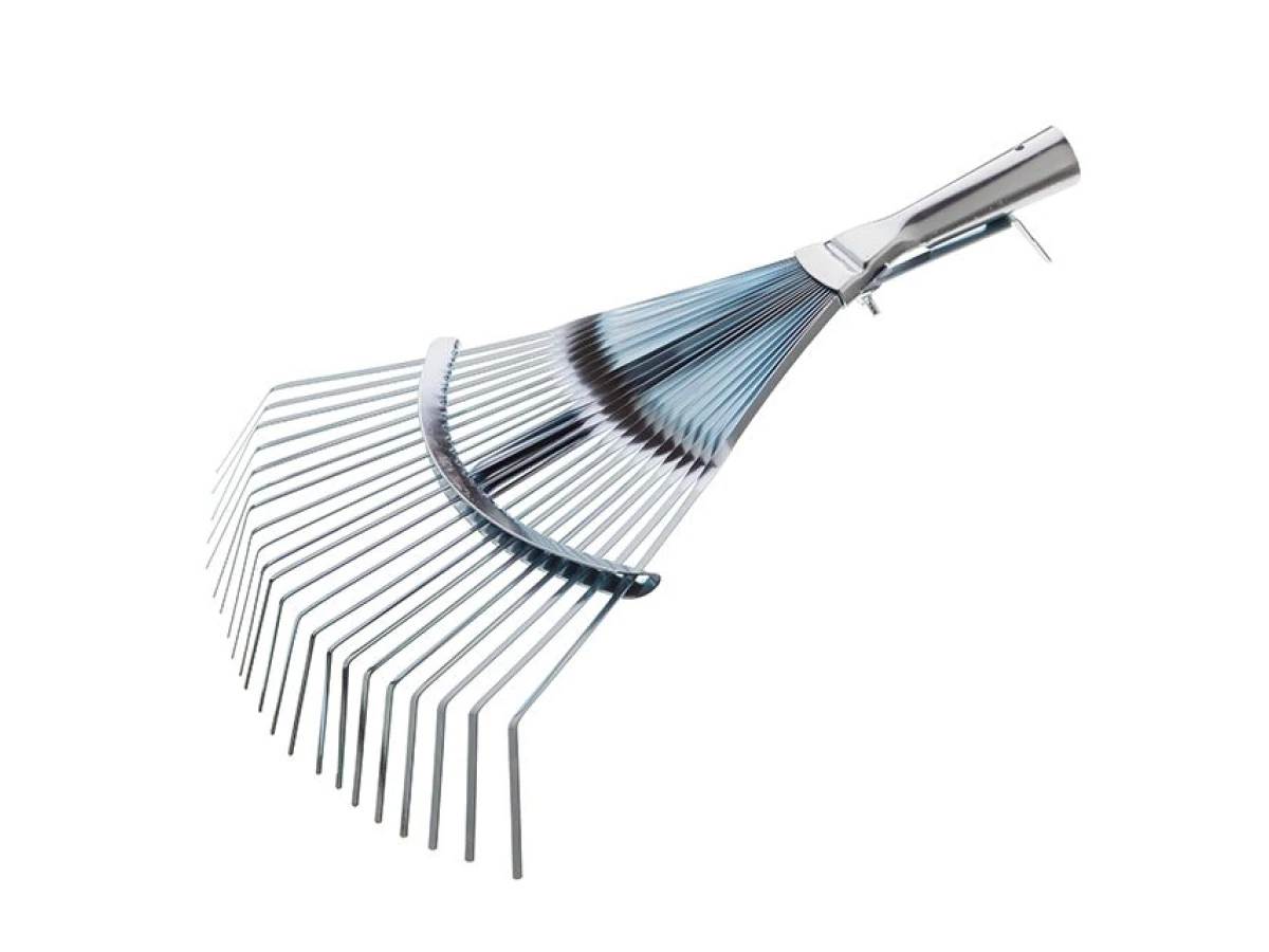 Граблі віялові 22 прути, регулювання ширини робочої поверхні INTERTOOL FT-3005 