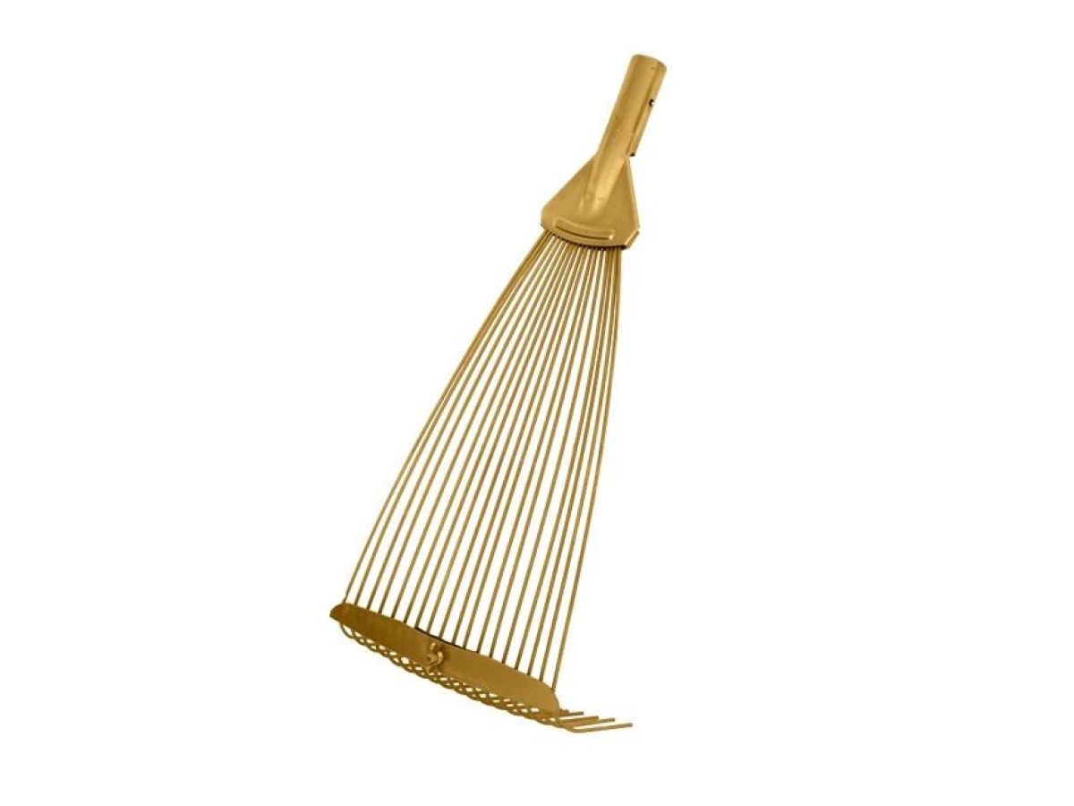 Граблі віялові 18 прутів, регулювання ширини робочої поверхні, круглий прут INTERTOOL FT-3006 