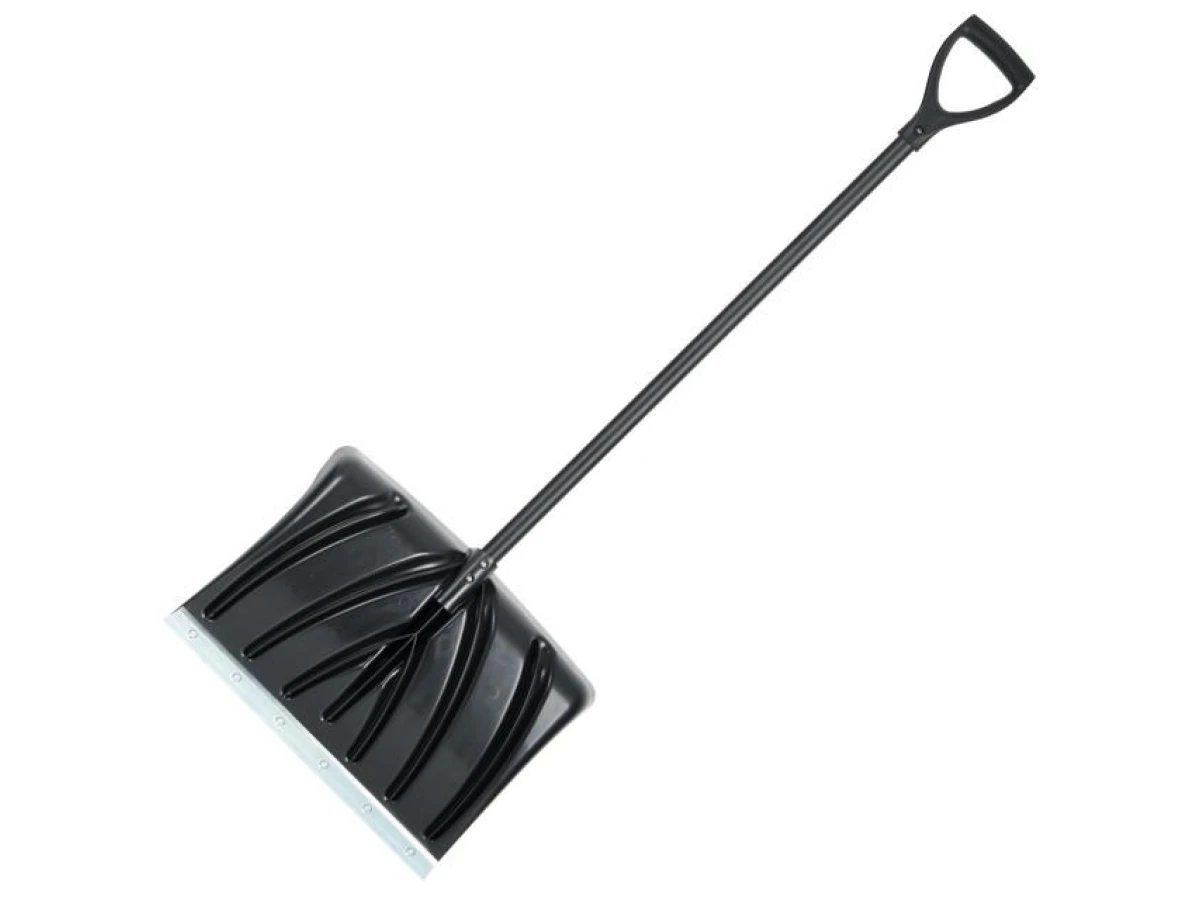 Лопата для прибирання снігу 460*340 мм з ручкою 960 мм INTERTOOL FT-2021 