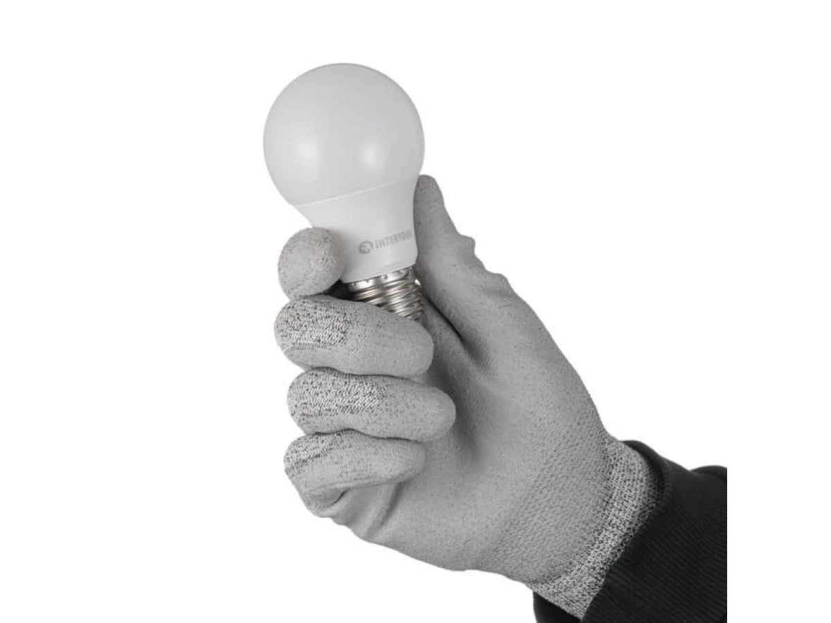 Лампы светодиодные набор из 4 штук LL-0014, LED A60, E27, 10 Вт, 150-300 В, 4000 K, 30000 ч, гарантия 3 года INTERTOOL LL-4014 