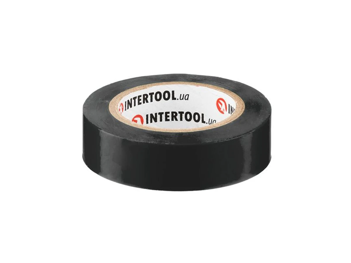 Стрічка ізоляційна, 17 мм * 10 м * 0,15 мм, чорна INTERTOOL IT-0011 