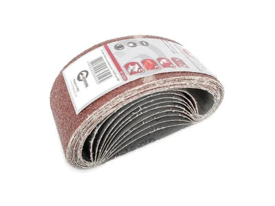 Стрічка шліфувальна 75 x 457мм, зерно 40 уп.10шт. INTERTOOL BT-0304