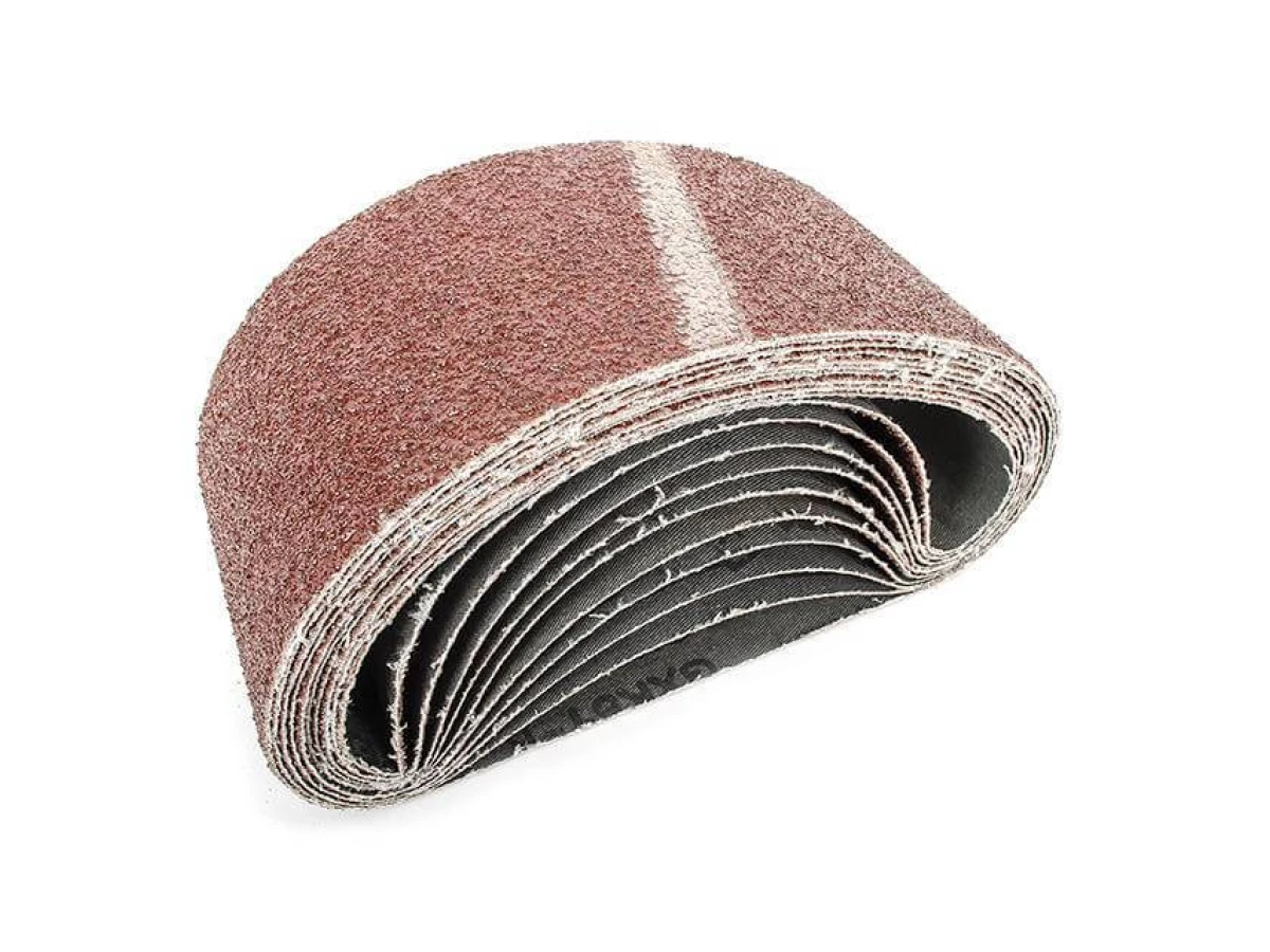 Стрічка шліфувальна 75 x 457мм, зерно 40 уп.10шт. INTERTOOL BT-0304 