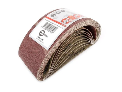 Стрічка шліфувальна 75 x 457мм, зерно 60 уп.10шт. INTERTOOL BT-0306