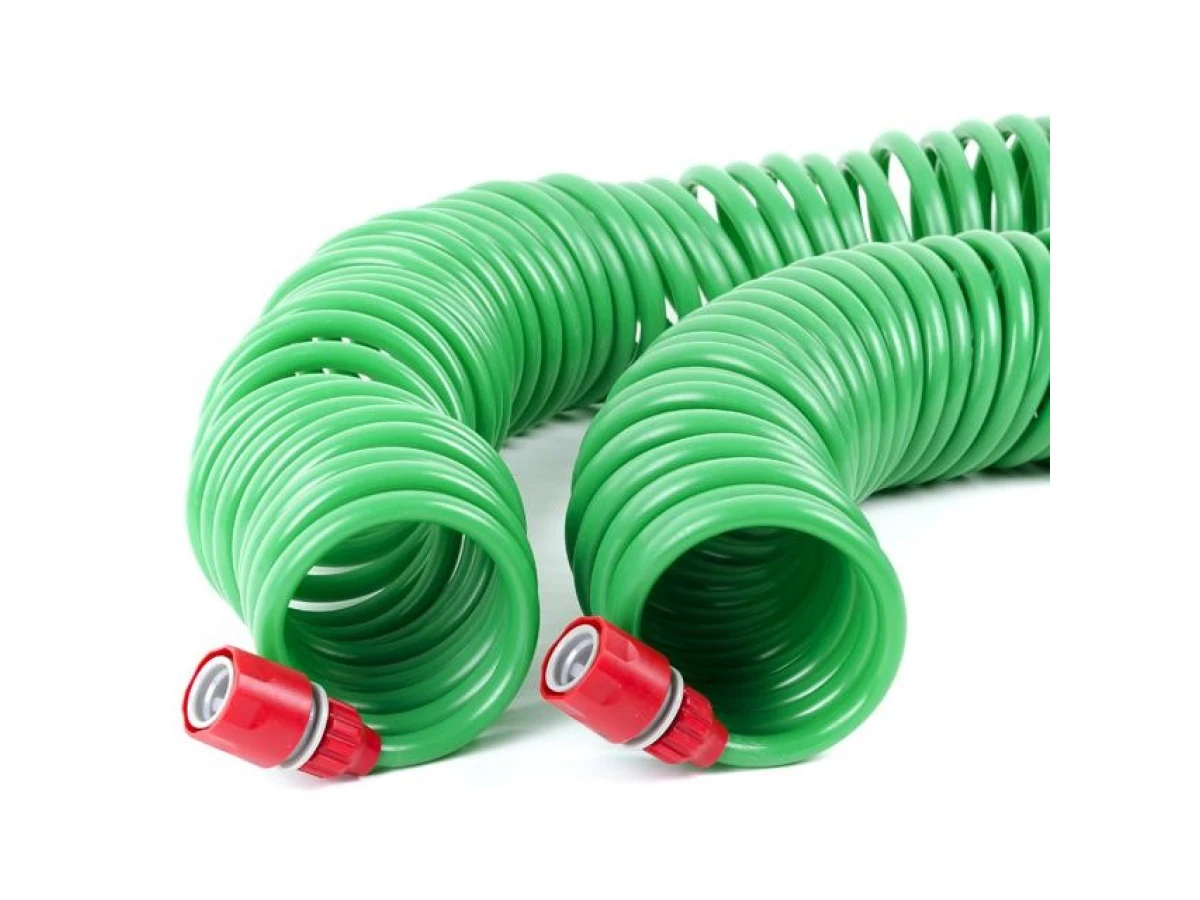 Шланг спіральний 30 м з конекторами INTERTOOL GE-4003 