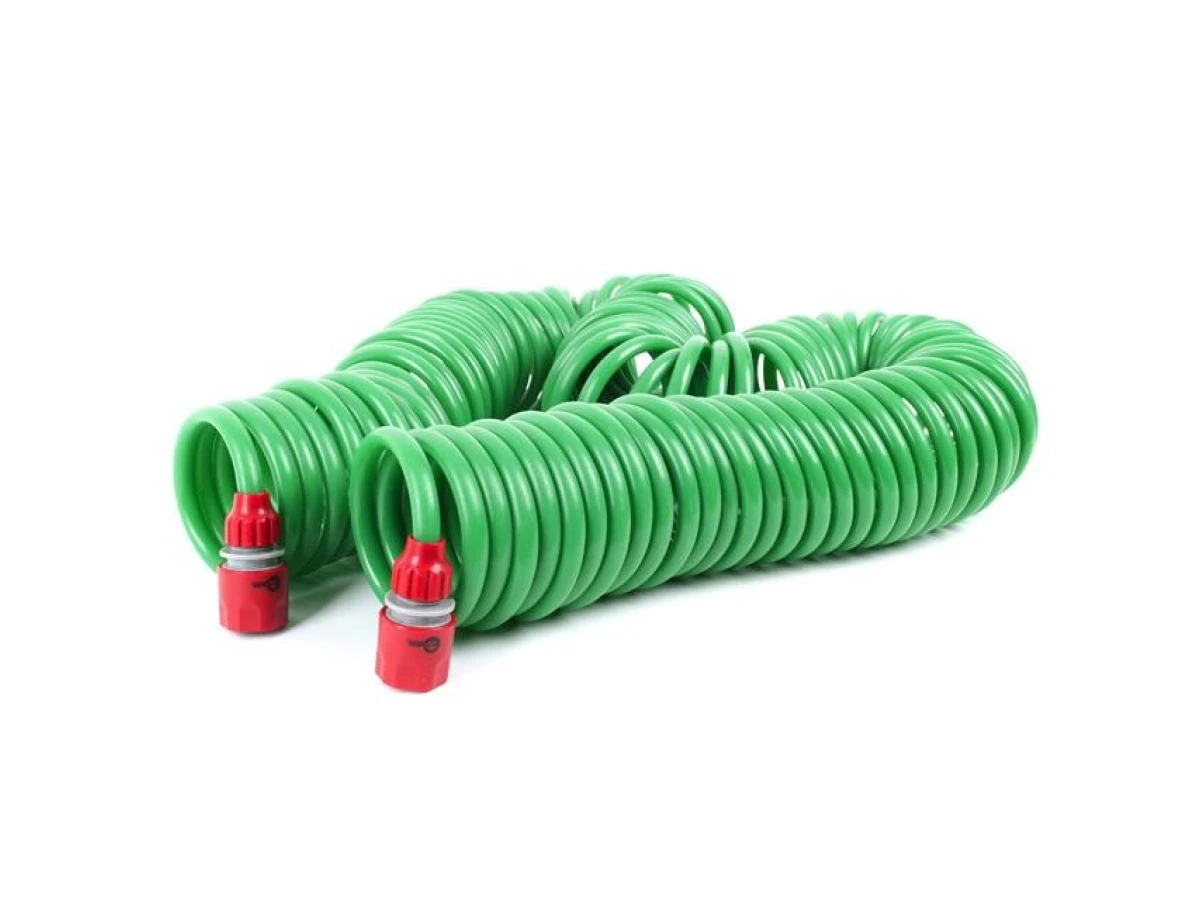 Шланг спіральний 30 м з конекторами INTERTOOL GE-4003 