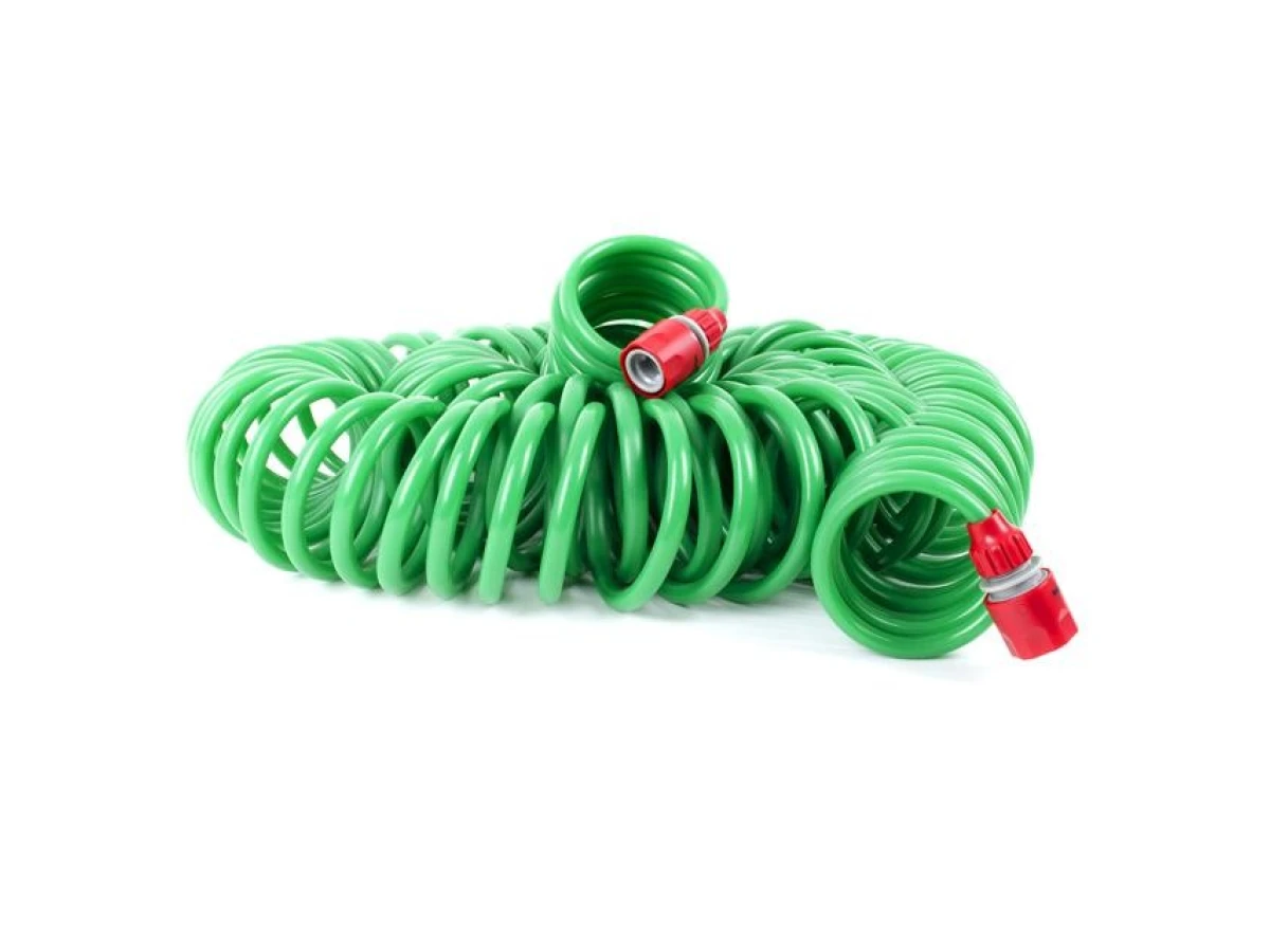 Шланг спіральний 30 м з конекторами INTERTOOL GE-4003 