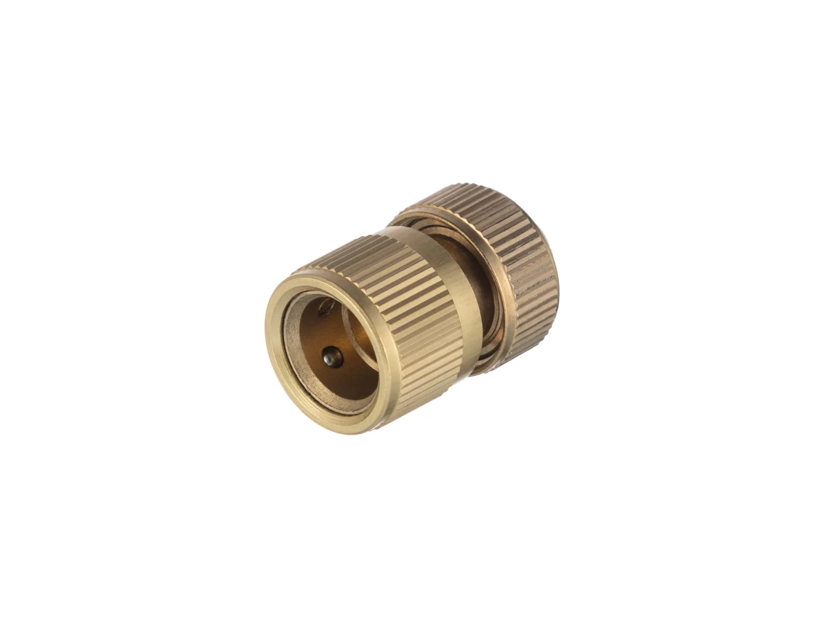 Конектор латунний 1/2" на шланг 1/2" STORM INTERTOOL GE-1216 