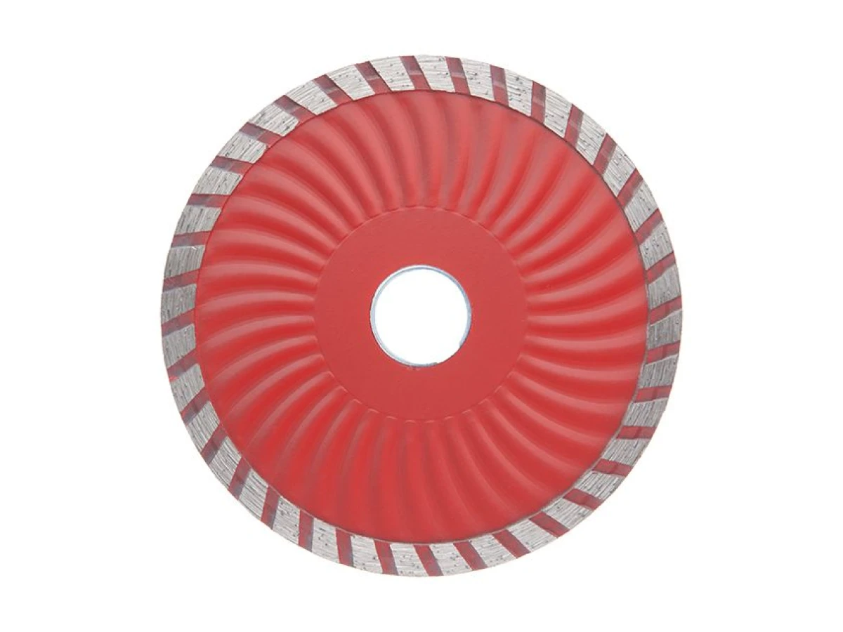 Диск відрізний по каменю TURBO алмазний, 115мм, 22-24% INTERTOOL CT-2006 