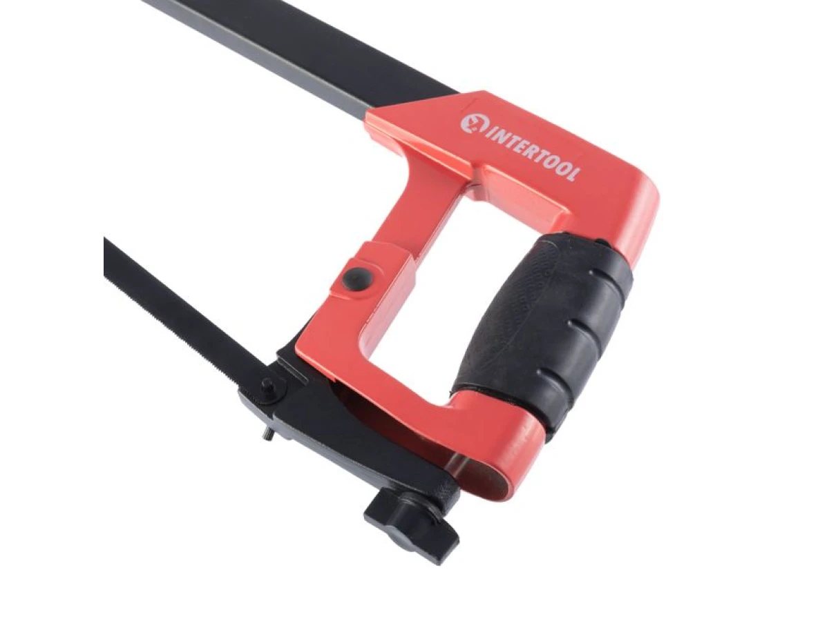 Ножівка по металу 300 мм, алюмінієва рукоятка INTERTOOL HT-3304 