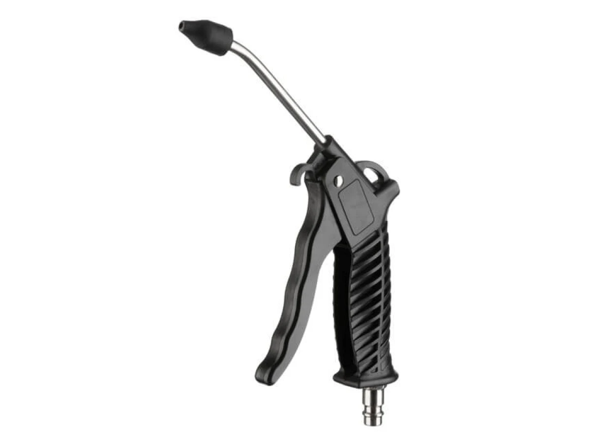 Набір для продування кабін вантажних авто: пістолет, шланг поліуретановий 5 м 8*5 мм, трійник на 8 мм; на швидкороз'ємних з'єднаннях INTERTOOL PT-1508 