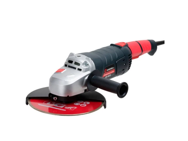 Шліфмашина кутова 2400 Вт, діаметр круга 230 мм, 6300 об/хв, плавний пуск INTERTOOL WT-0228 