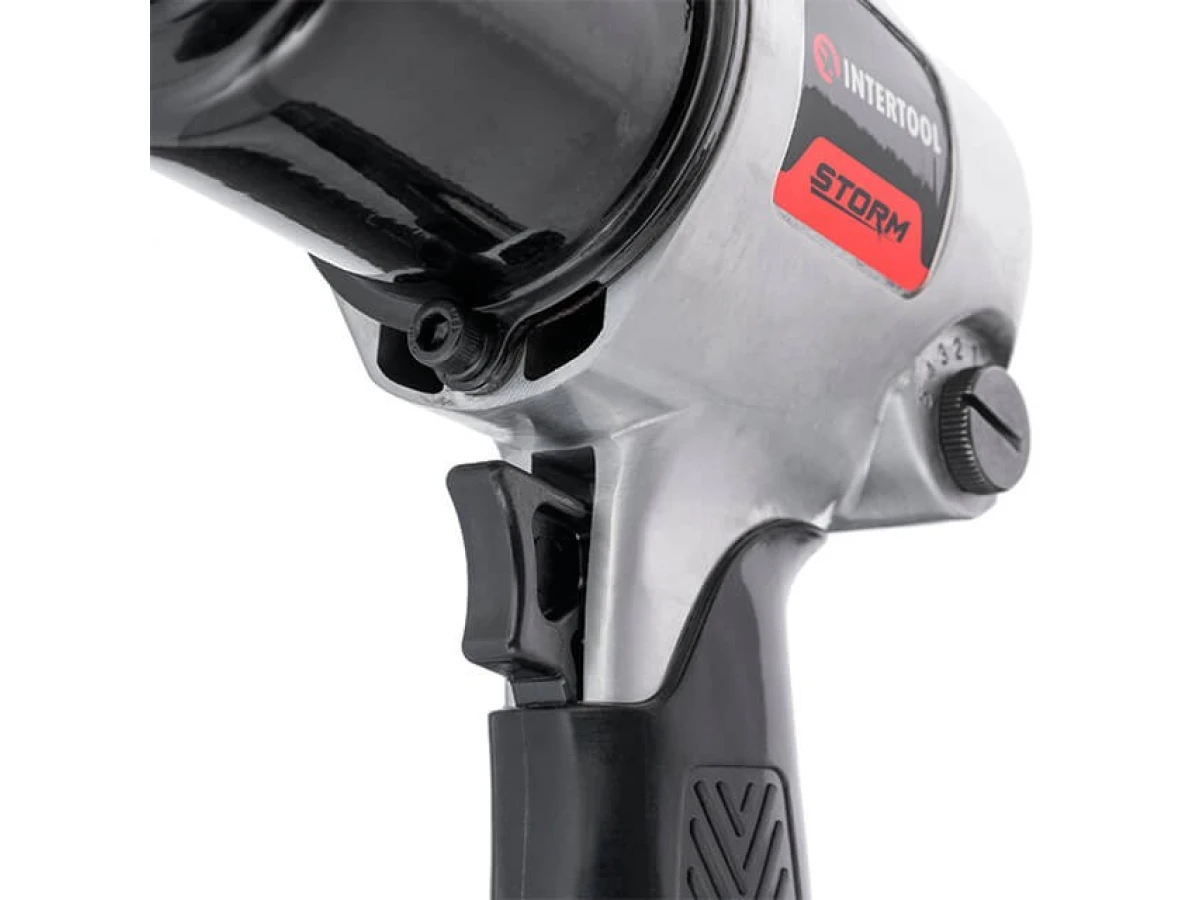 Гайковерт пневматичний, 1/2", 576 Нм., професійний, 7500 об/хв. INTERTOOL PT-1103 