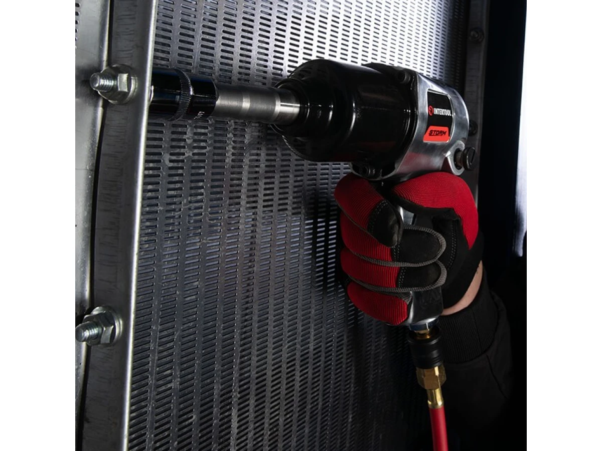 Гайковерт пневматичний, 1/2", 576 Нм., професійний, 7500 об/хв. INTERTOOL PT-1103 