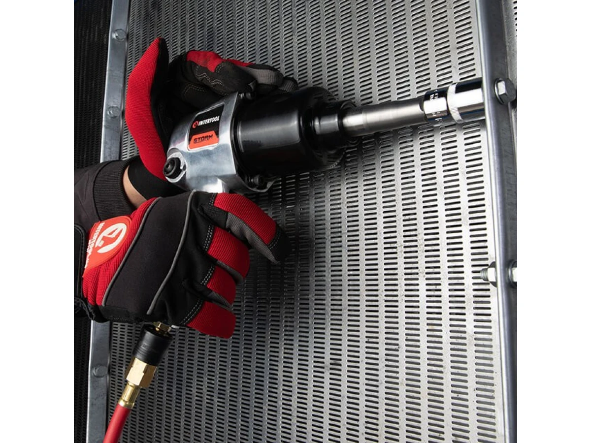 Гайковерт пневматичний, 1/2", 576 Нм., професійний, 7500 об/хв. INTERTOOL PT-1103 