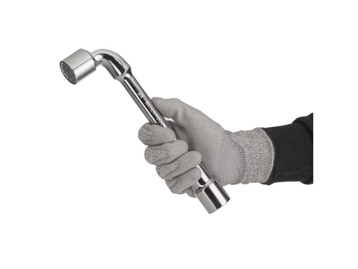 Ключ торцевий з отвором L-подібний 24 мм INTERTOOL HT-1624 