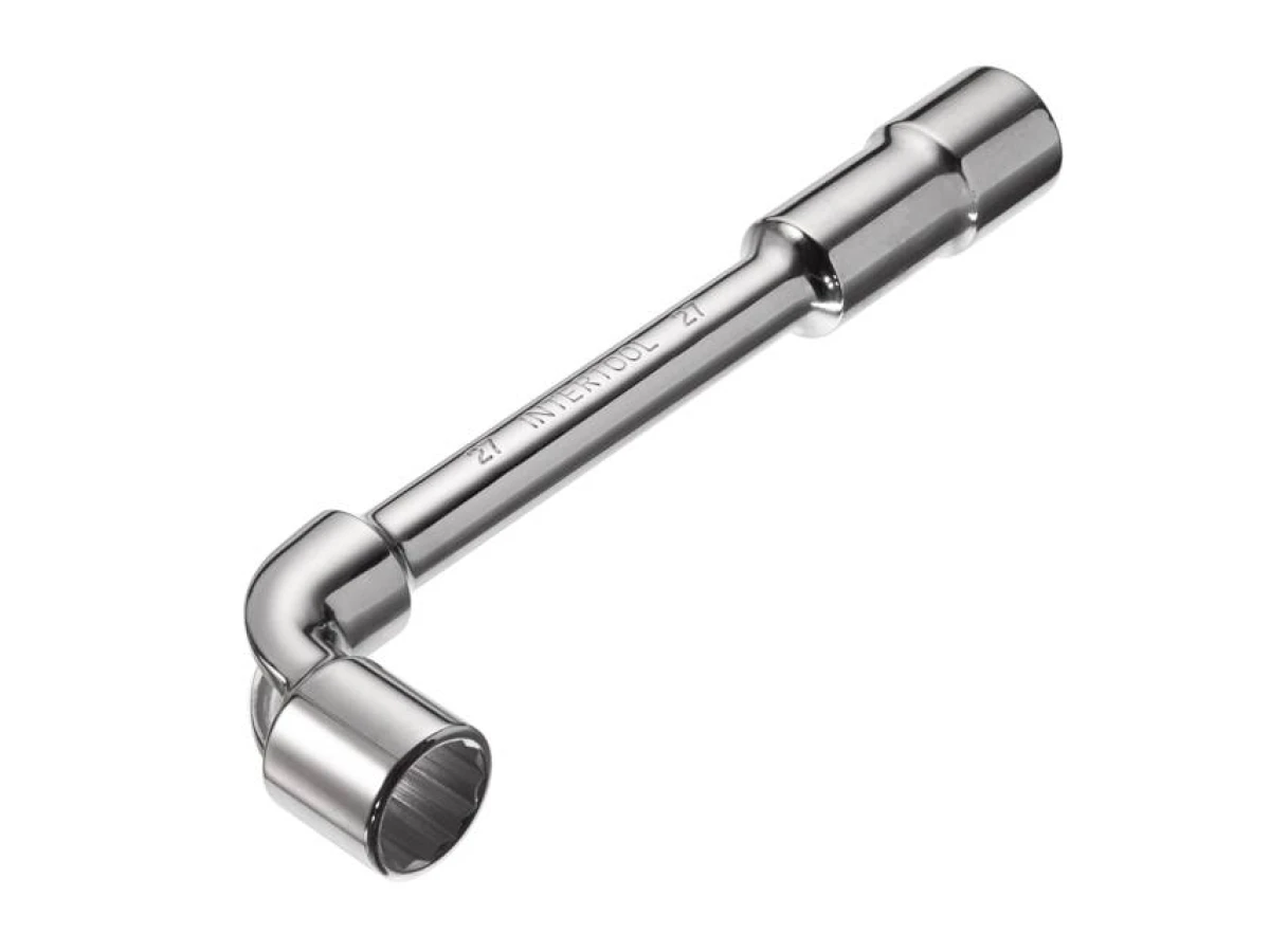 Ключ торцевий з отвором L-подібний 27 мм INTERTOOL HT-1627 