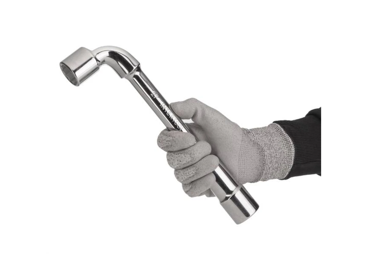 Ключ торцевий з отвором L-подібний 27 мм INTERTOOL HT-1627 