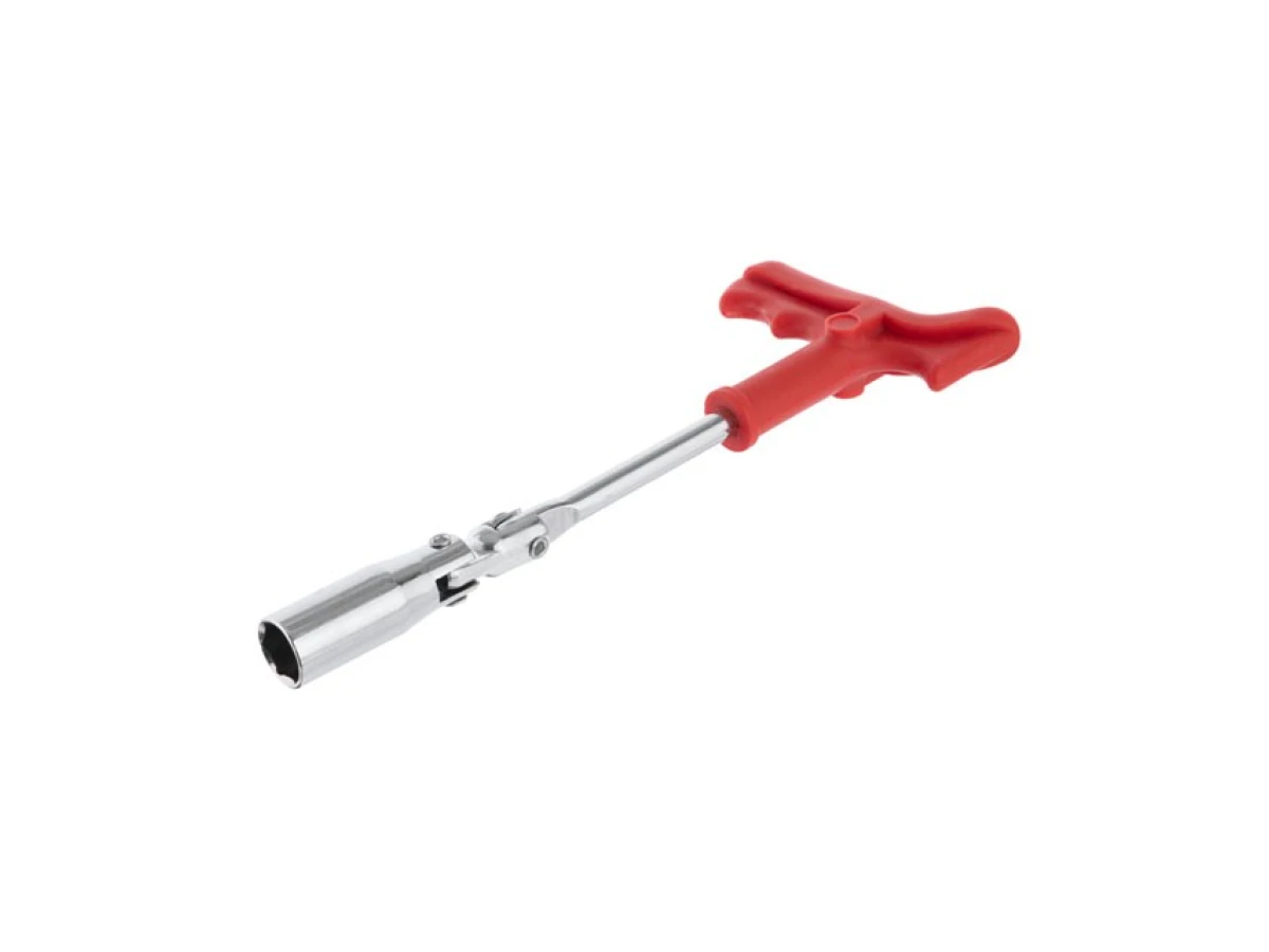 Свічковий ключ Т-подібний з шарніром 16*250 мм INTERTOOL HT-1717 