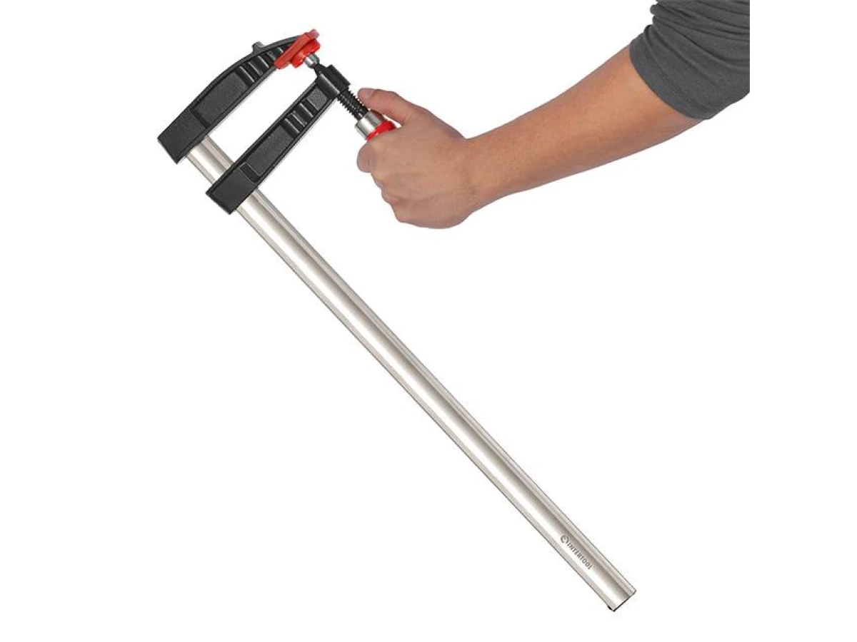 Струбцина столярна 500*120 мм, DIN5117 INTERTOOL HT-6005 