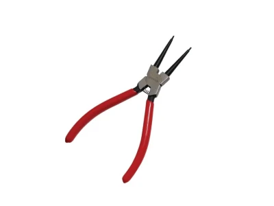 Щипці для зняття стопорных кілець прямі на стискання 180 мм INTERTOOL HT-7011