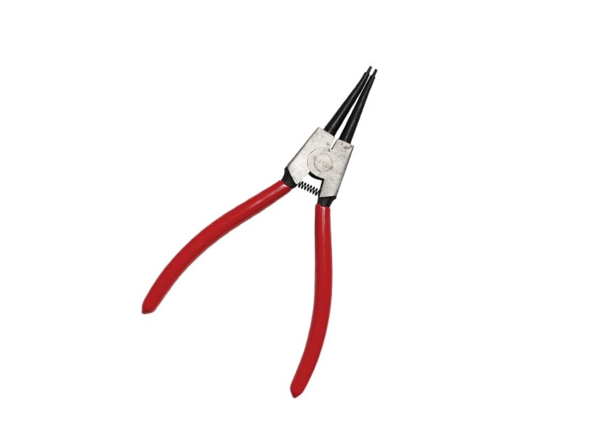 Щипці для зняття стопорных кілець прямі на розтискання 180 мм INTERTOOL HT-7013 