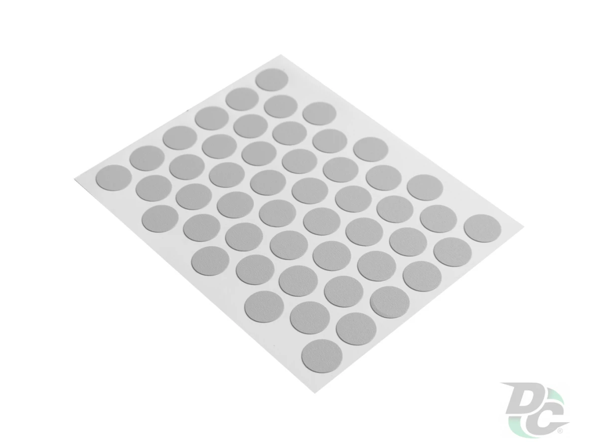 Заглушка самоклеющаяся на конфирмат серая галька U201 