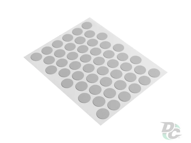 Заглушка самоклеющаяся на конфирмат серая галька U201 