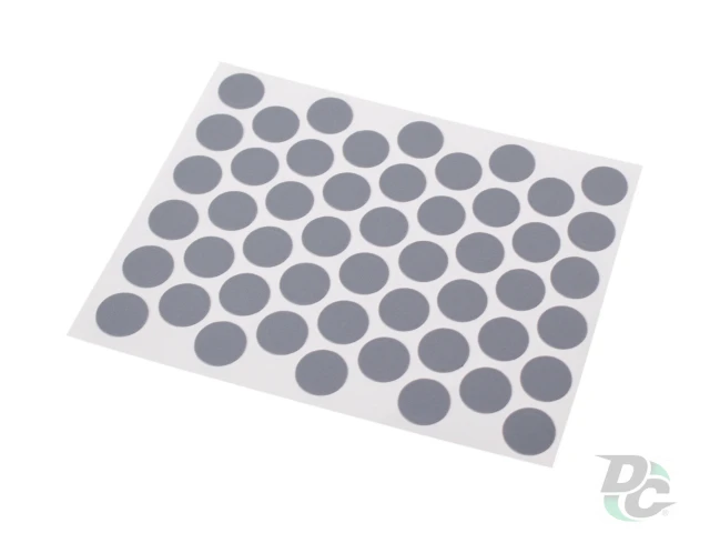 Заглушка самоклеющаяся на конфирмат серый монументальный U780 