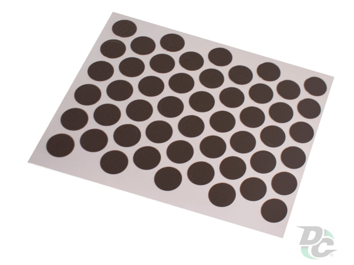 Заглушка самоклеющаяся на конфирмат трюфель коричневый U748 