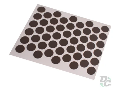 Заглушка самоклеющаяся на конфирмат трюфель коричневый U748