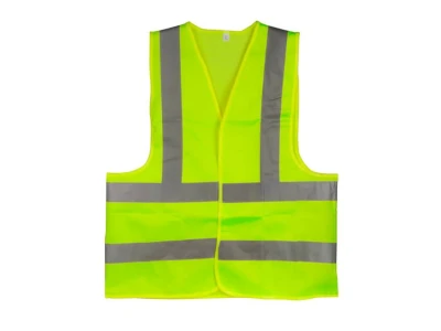 Жилет сигнальный зеленый XXL (62*70 см), 120 гр/м2 INTERTOOL SP-2029