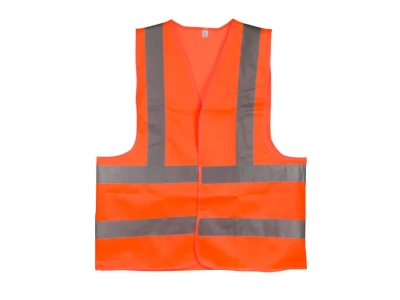 Жилет сигнальный оранжевый XXL (62*70 см), 120 гр/м2 INTERTOOL SP-2030