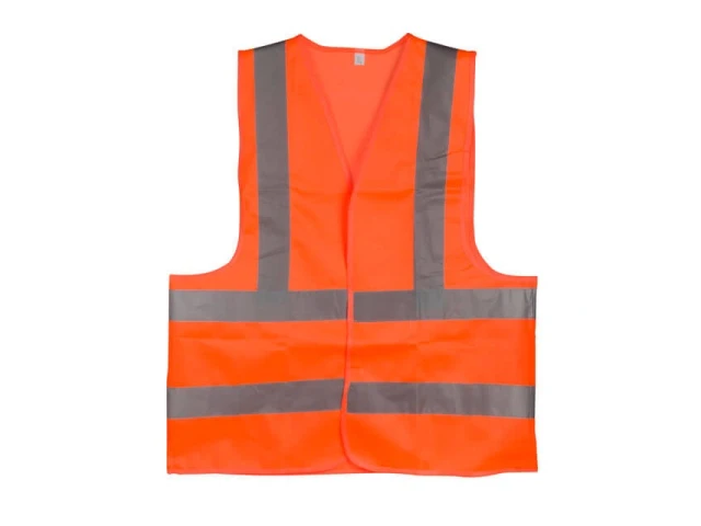Жилет сигнальный оранжевый XXL (62*70 см), 120 гр/м2 INTERTOOL SP-2030 
