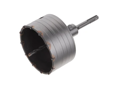 Комплект: Свердло корончасте по бетону 105 мм + Перехідник SDS Plus 100 мм INTERTOOL SD-7105