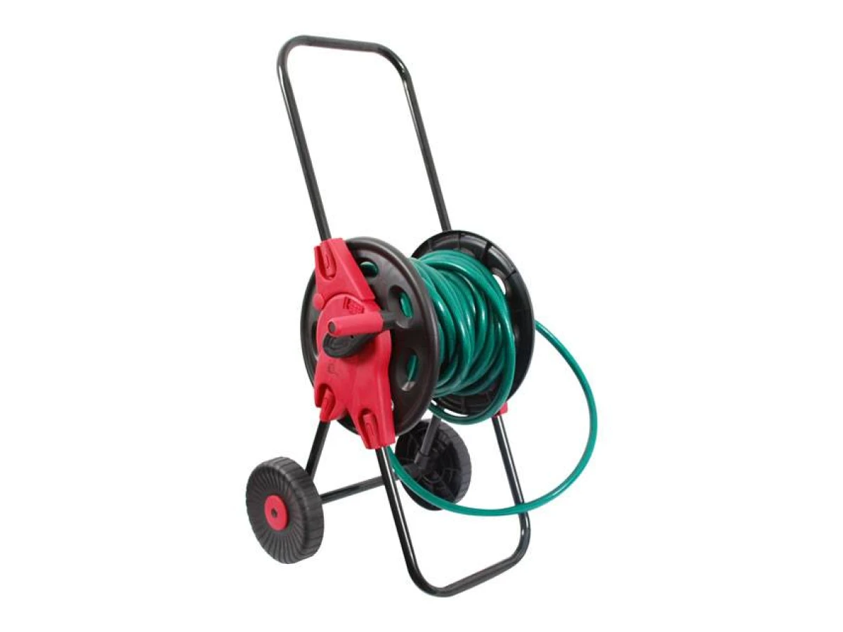 Катушка на колесах для шланга 1/2" 45 м, PP, steel, ABS INTERTOOL GE-3003 
