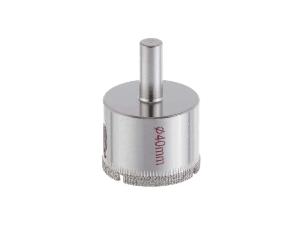 Коронка трубчаста по склу та кераміці 40 мм INTERTOOL SD-0363 