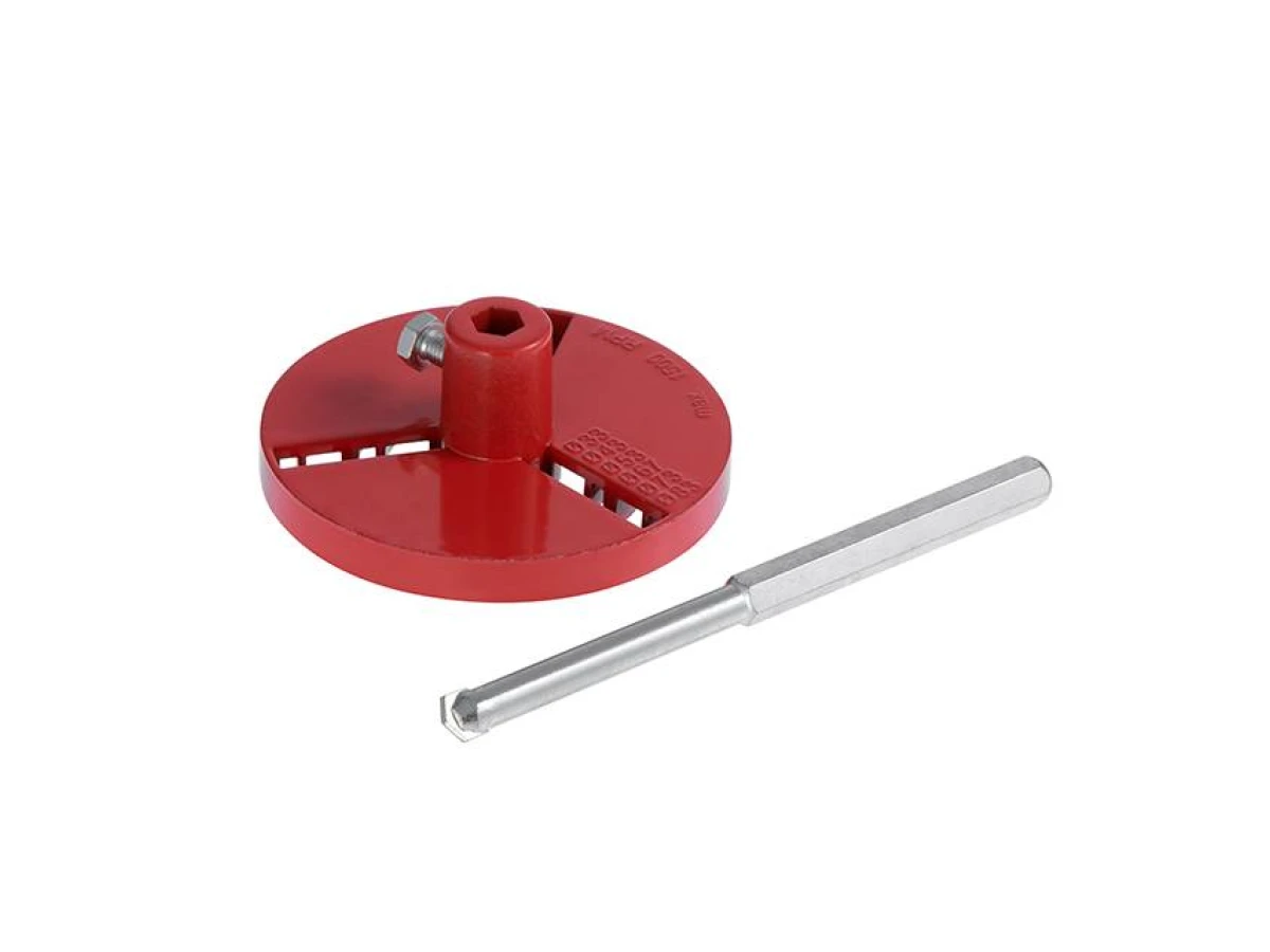 Набір корончатих свердел для плитки, 32-83 мм, 5 шт, вольфрамове напилення + напилок, кейс INTERTOOL SD-0428 