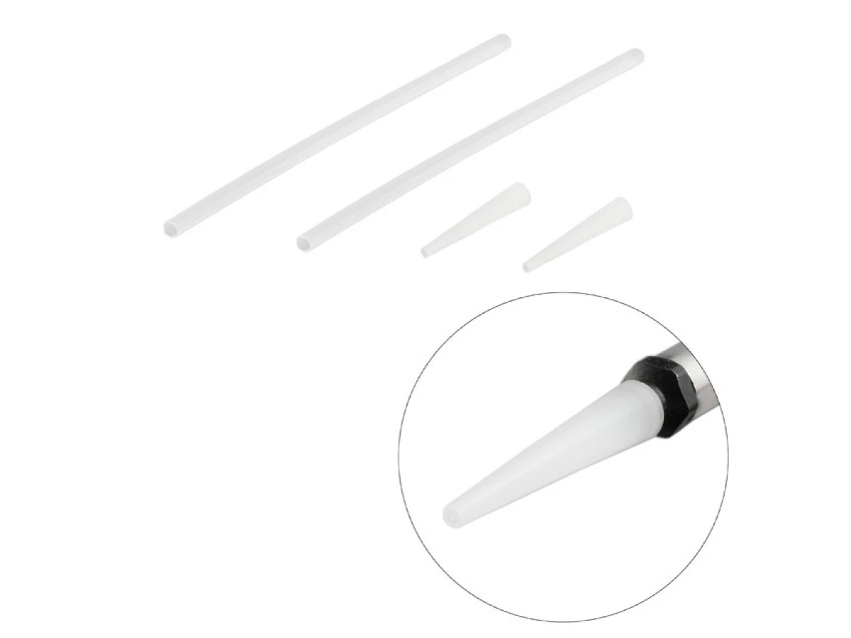 Пістолет для піни ручний, механічний, з тефлоновим покриттям трубки та тримача балону, зі змінними насадками INTERTOOL PT-0605 