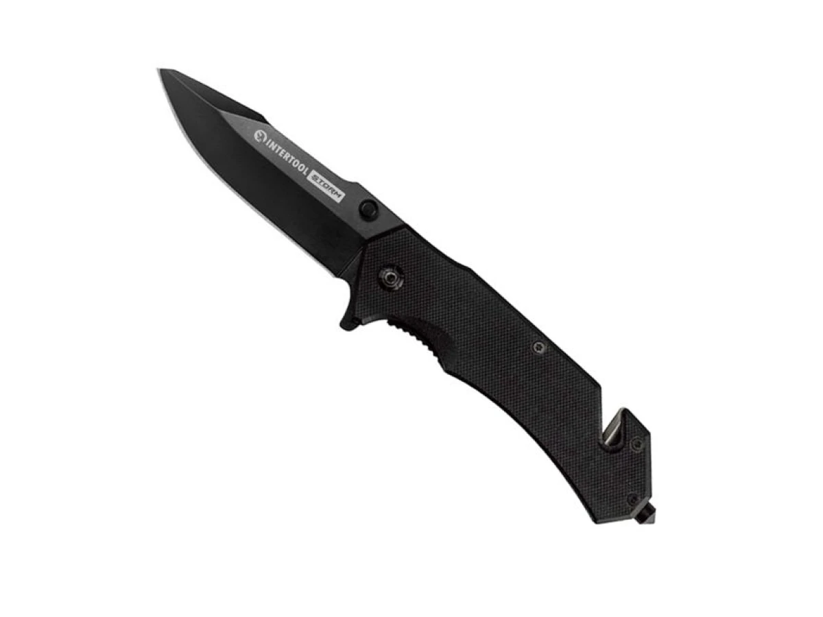 Ніж складаний 8см Drop-Point, STORM INTERTOOL HT-0588 