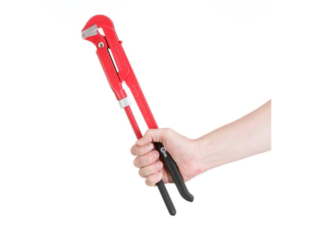 Ключ трубный 1,5", 90° INTERTOOL HT-0188 