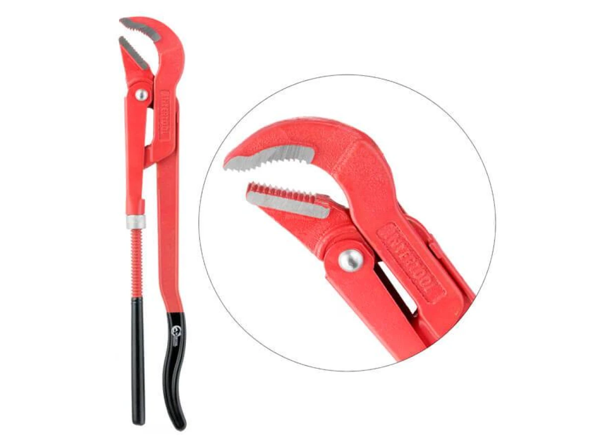 Ключ трубный 2", 45° INTERTOOL XT-2120 